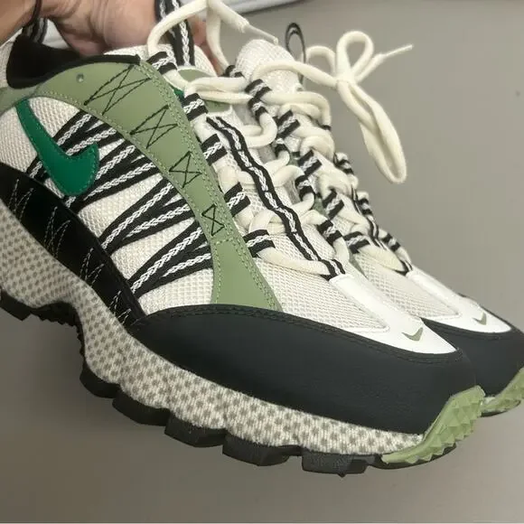 Nike Air Humara Sneaker Shoes QS Oil Green White Black FJ7098-301 Mens Size 10